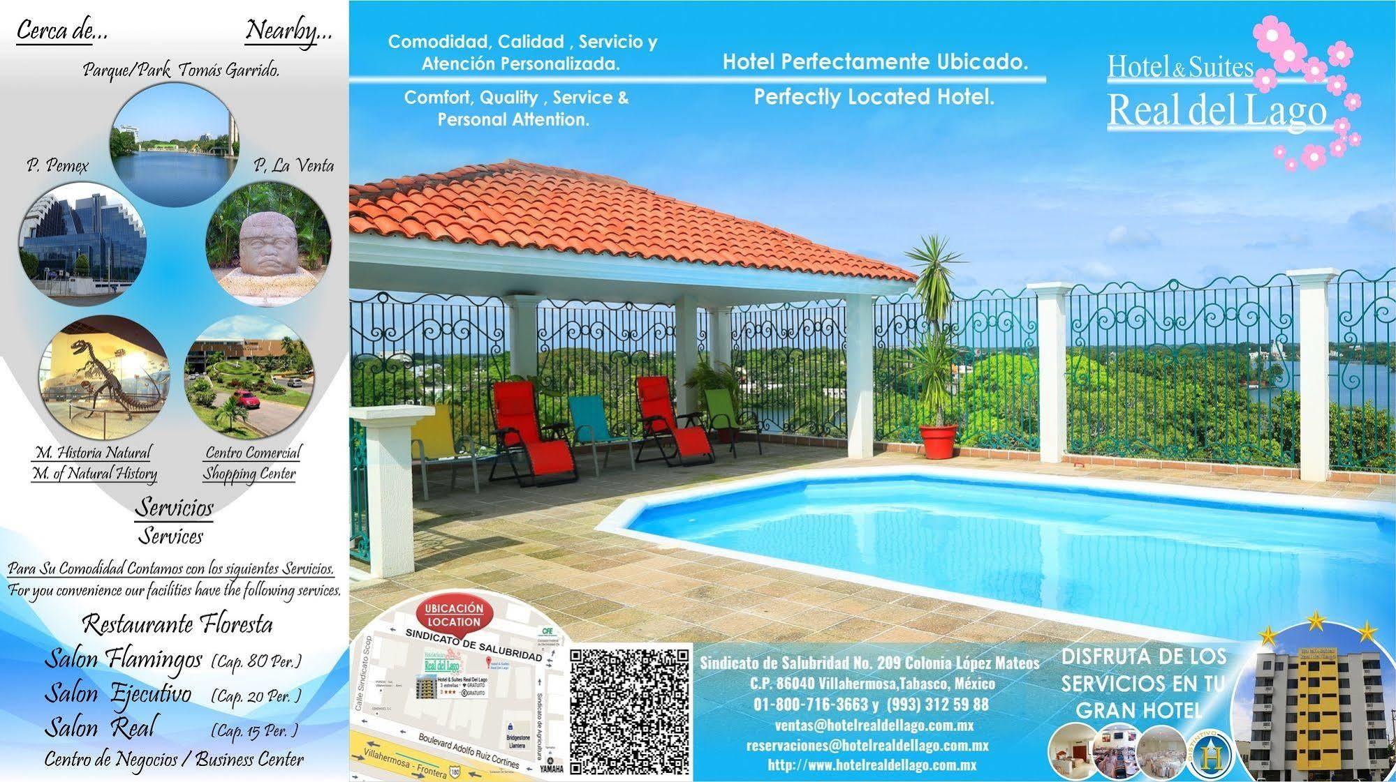 Hotel & Suites Real Del Lago Villahermosa Ngoại thất bức ảnh